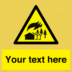 Custom Warning: Large scale fire zone